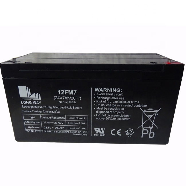 wholesale rechargeable battery for electric toy cars 24v7ah 20hr