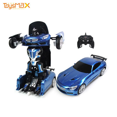 Hot sale 2 in 1 RC toysdeformation robot car for kids
