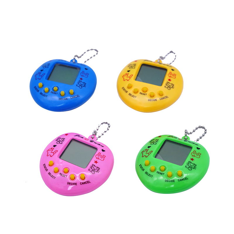 Built-in 23 mini handheld classic tetris game console player brick toy