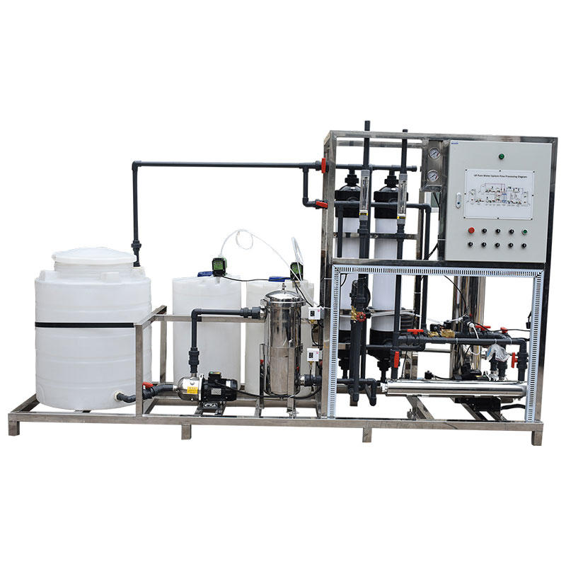3TPH industrial water treatment water filtertechnology uf ultrafiltration system for water purification