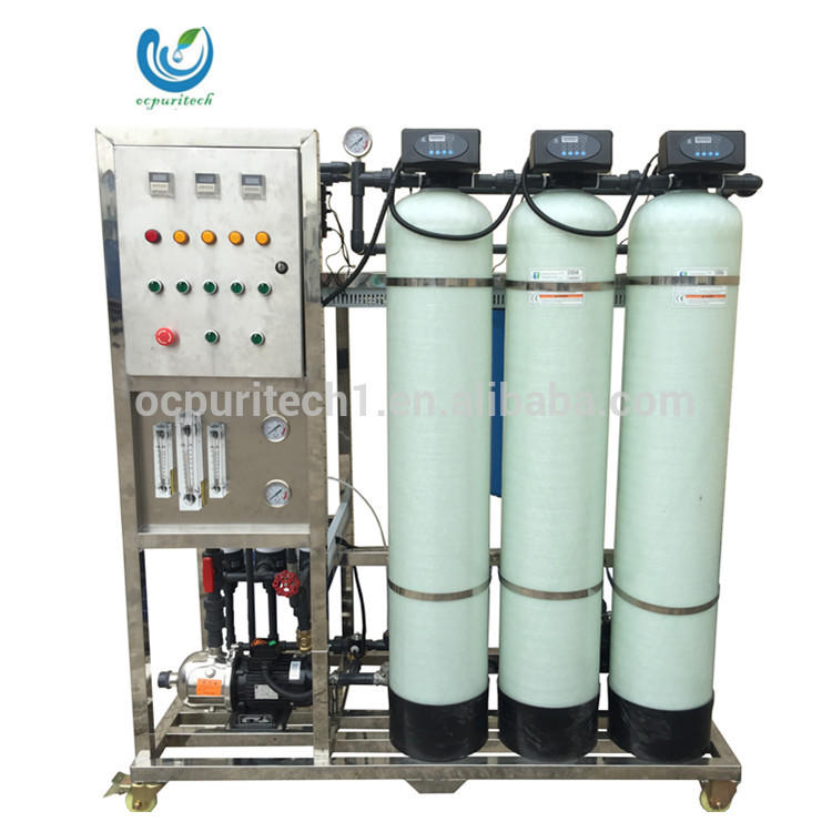 750L/H Ultra filtration UF / RO water filtration plant salt water resistant epoxy paints