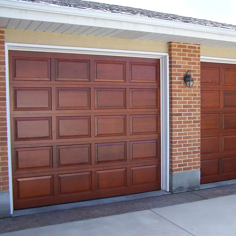 Hot sale customized aluminum panel glide sectional overhead garage door