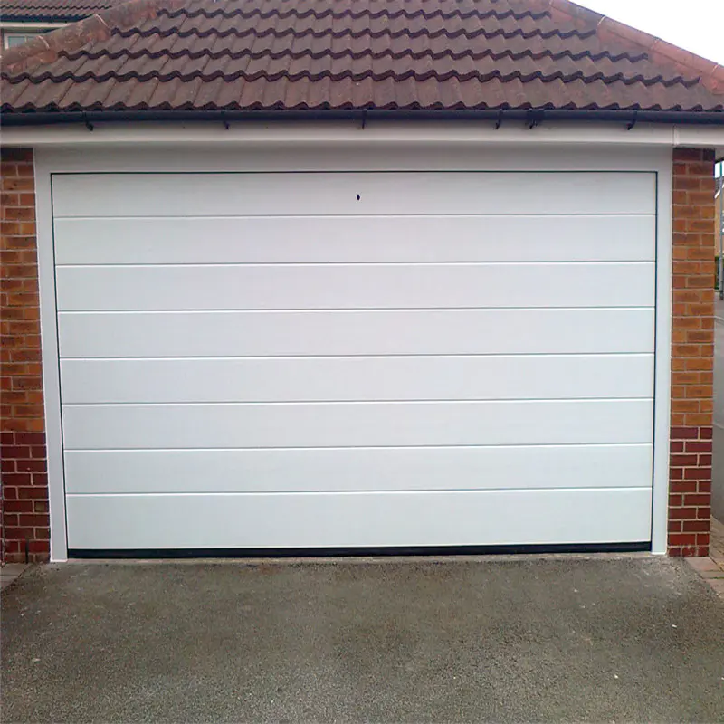 Automatic garage door 500mm panel9*8 garage door overhead garage door