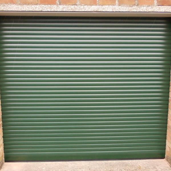 Green Color Factory Price Double Layer Slat Aluminum Roller Shutter Garage Door Manufacturer
