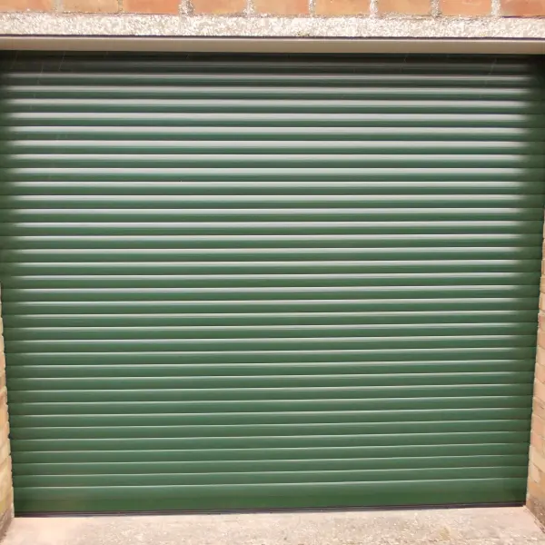 Green Color Factory Price Double Layer Slat Aluminum Roller Shutter Garage Door Manufacturer