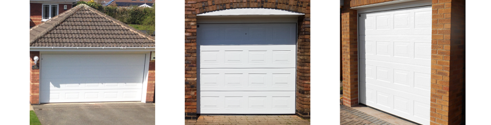 9x8 Used Overhead Color SteelAutomatic Garage Door Sales
