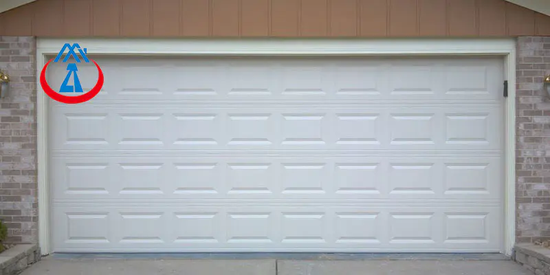 Standard Two Car Electric Aluminum Garage Door for House