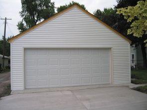 8x7 Electric Aluminum With PU Overhead Sectional Garage Door