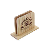 Simple useful style cheap slot Decorative Wooden Menu box