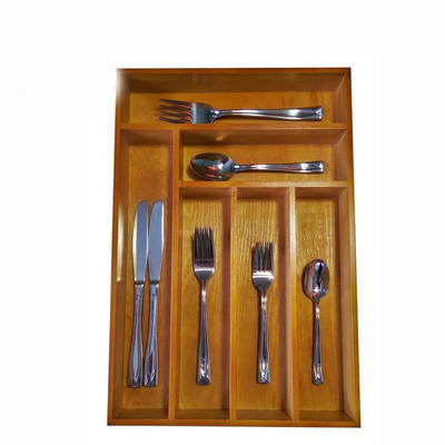 Cheap usefulcraft box packing wooden boxbamboo tray for cutlery set