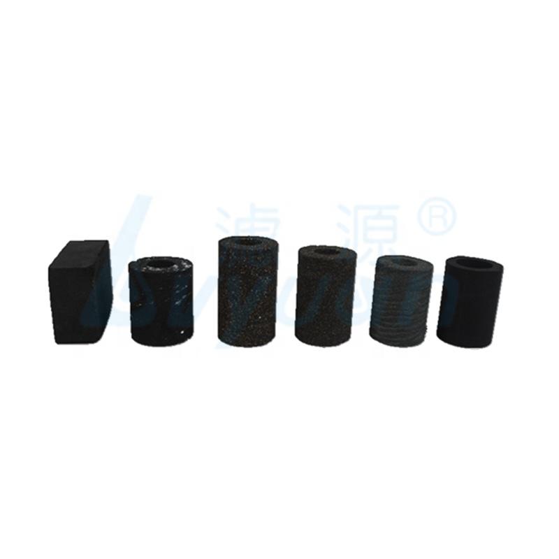 water Sintered Carbon 10 25 Micron Coconut shell Activated Carbon Block Filter for Refrigerator Filter Replacement
