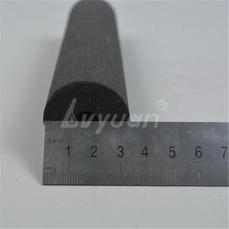OEM Size Cylindrical Sinter Activated Carbon Block Filter Cartridge for Water Purifier