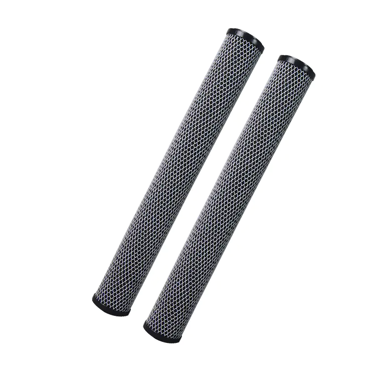 Chinese low price sintered activated carbon block filter1 5 10 25 microns