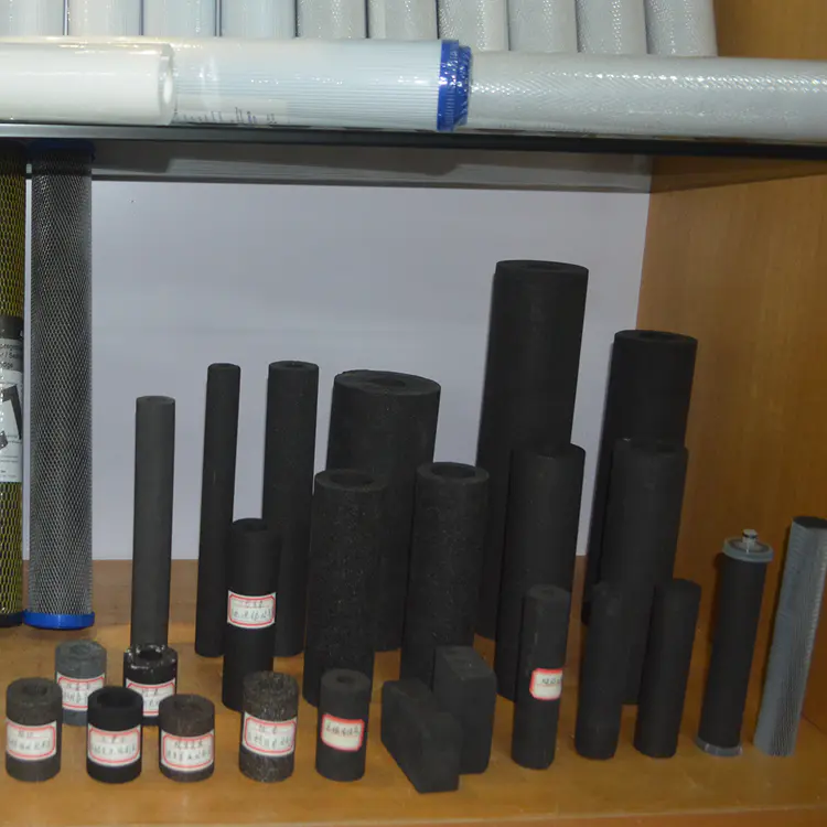 Promotional Good Quality activated carbon filter bottle for water filters machine