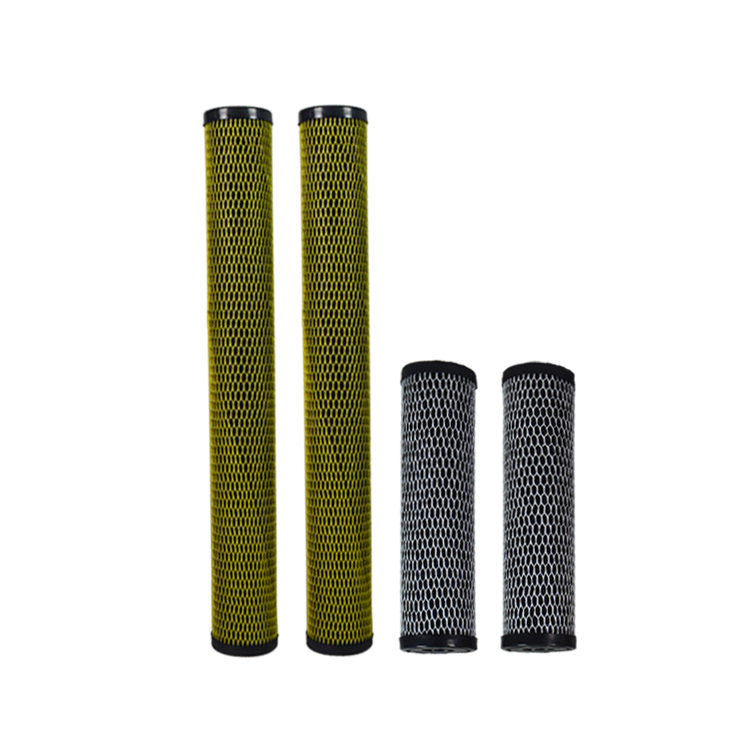 High quality cheap filters active carbon block filter cartridge