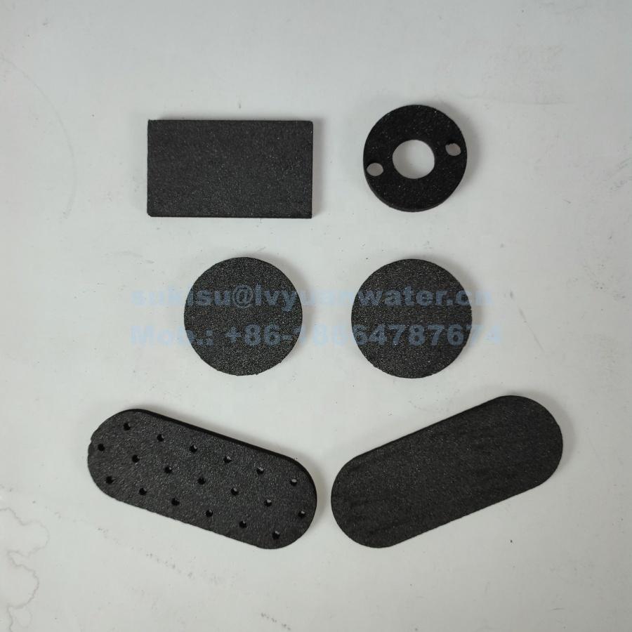 Customization sintered carbon filter for condensate water