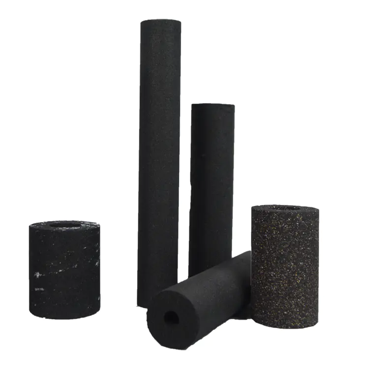 Guangzhou factory supply water treatment filter cto compressed activated carbon filter cartridge for water filter spare parts