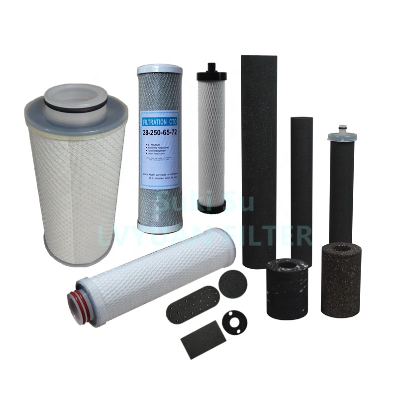 China supplier Hot Sale pp and carbon filter cartridge for RO system