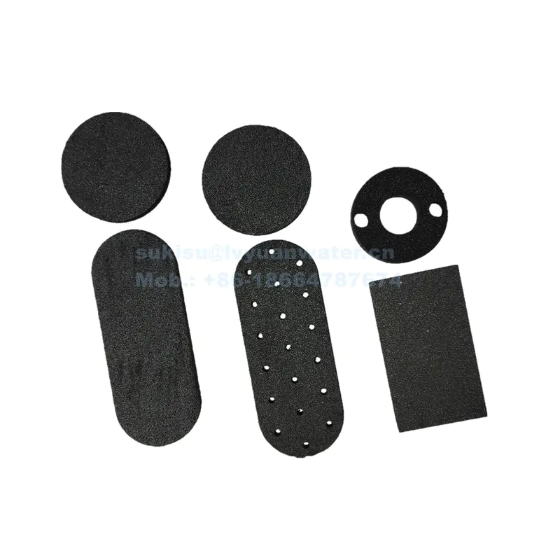 Custom-made Round Activated carbon fiber disc for air water filter discs plates