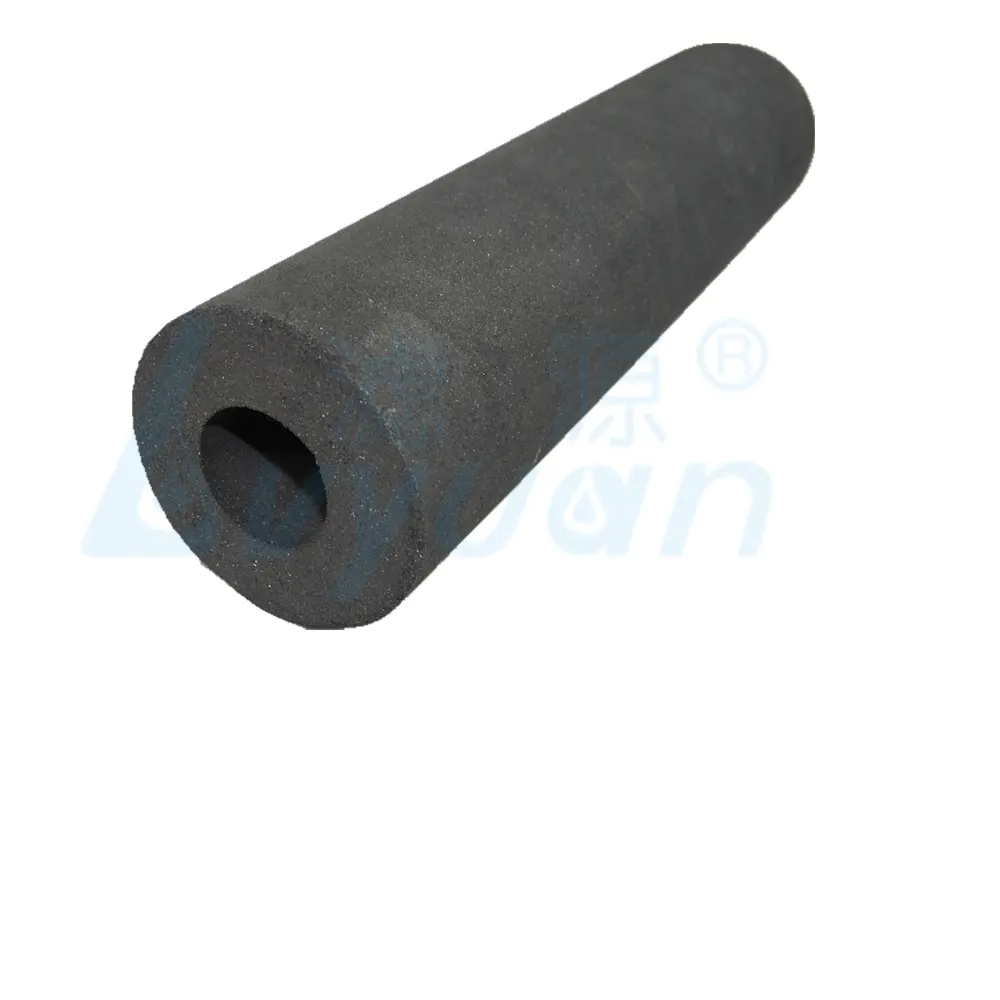 sintered carbon block water filter/sintered activated carbon filter for industrial liquid filtration