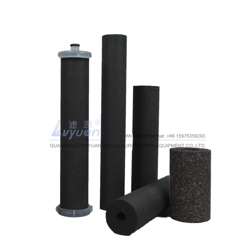 CTO block filter 10 microns activated coconut shell carbon water filter faucet filter water purifier system