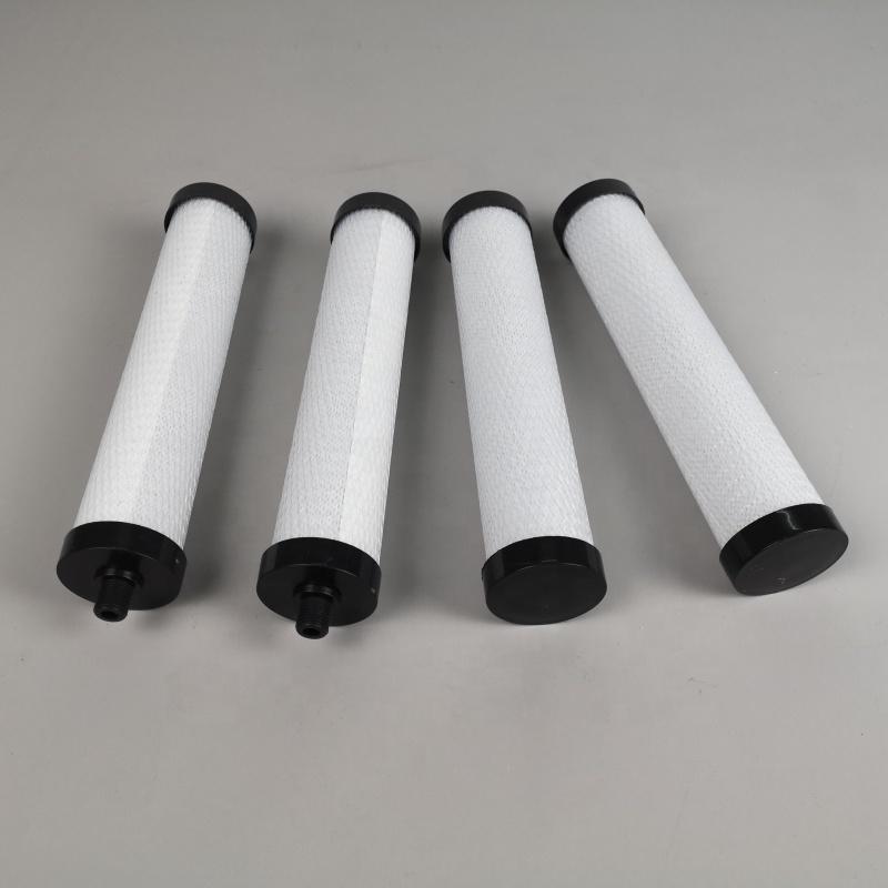 Custom thread connector 8 9 10 inch CTO ac activated carbon block water filter cartridge for home filters China factory