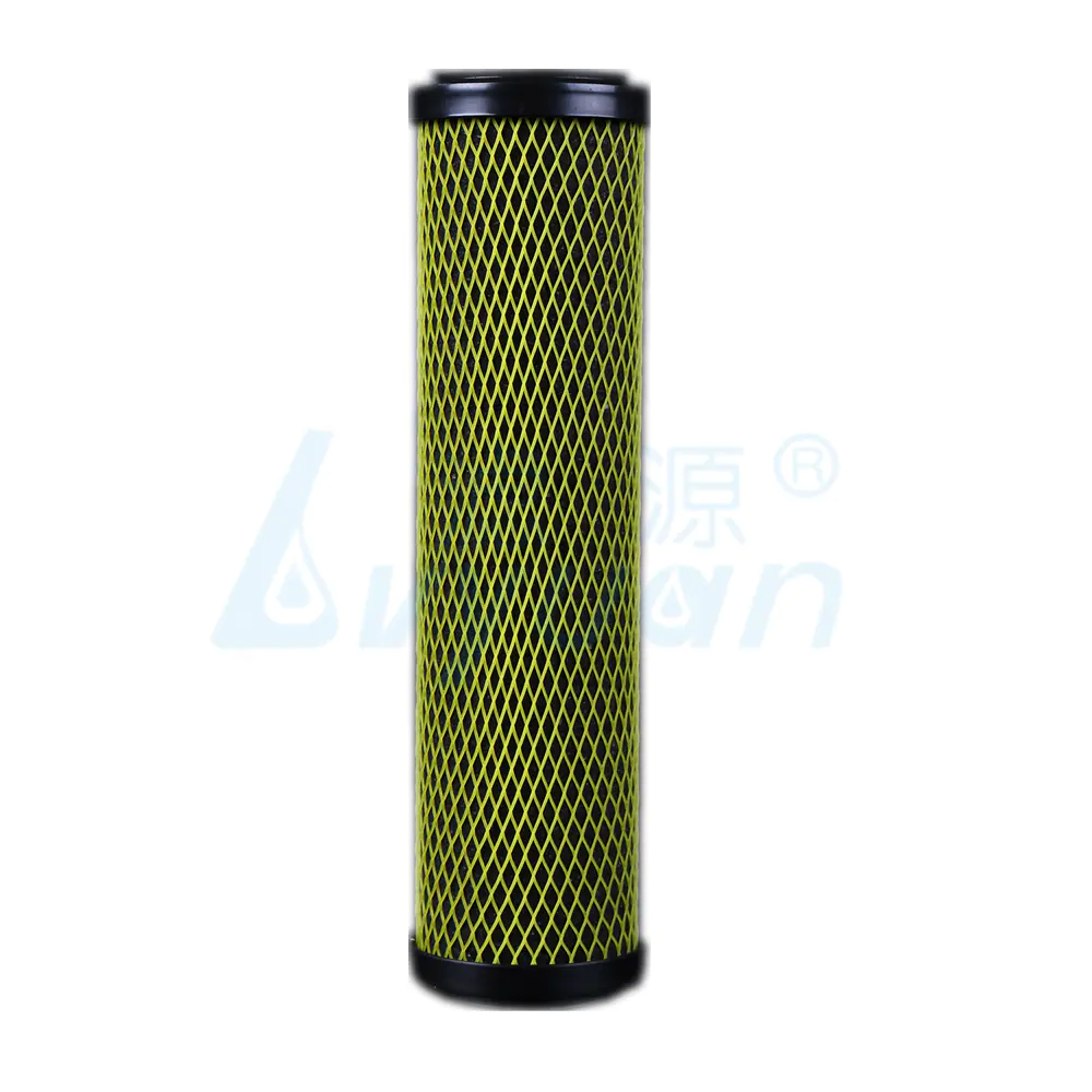 Activated carbon filter cartridge /sintered carbon filter for removing odor