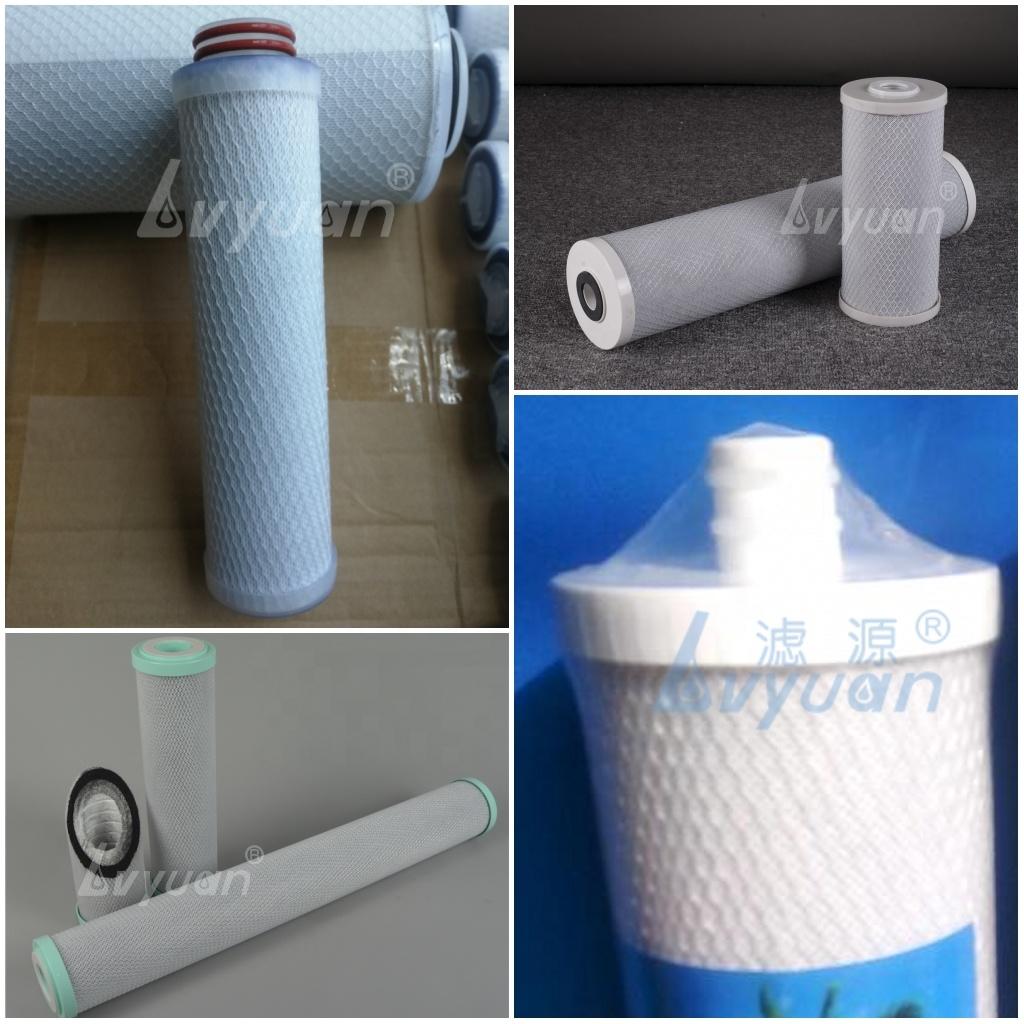 Custom 5 6 8 10 20 inch BlockActivated Carbon Filters Water Filter Cartridge for Water odor taste Purifying Purification