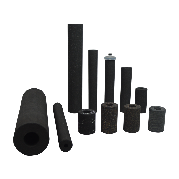 Insert plastic adaptor sintered type cartridge filter activated carbon pipe filters for water purifier replacement filter