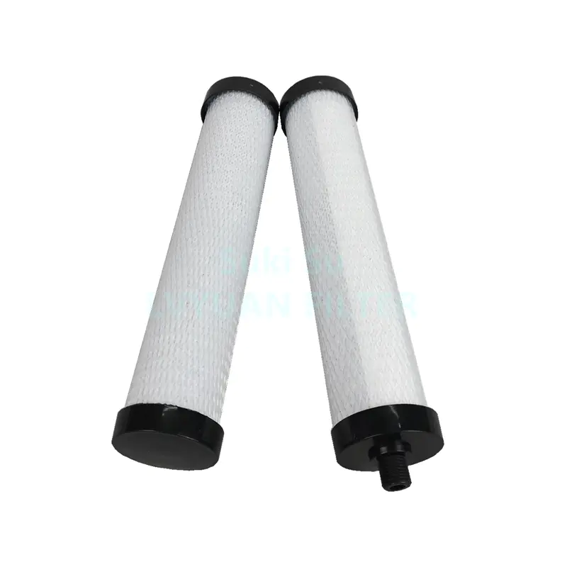 Custom thread connector 8 9 10 inch CTO ac activated carbon block water filter cartridge for home filters China factory