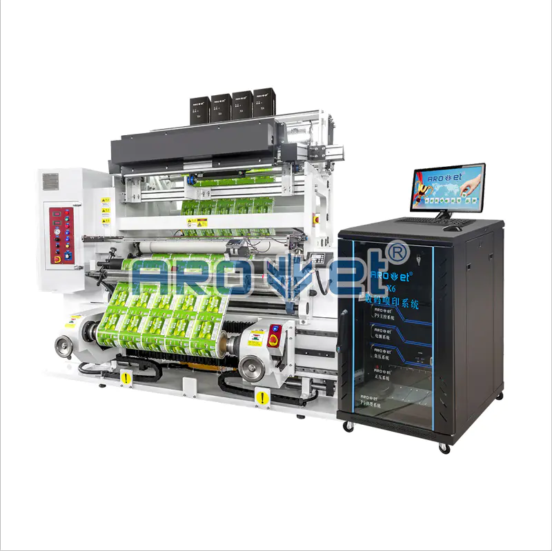 Roll to Roll Ultra High Speed Wide Format Printer UV Digital Date Coding Machine with CE Certificate
