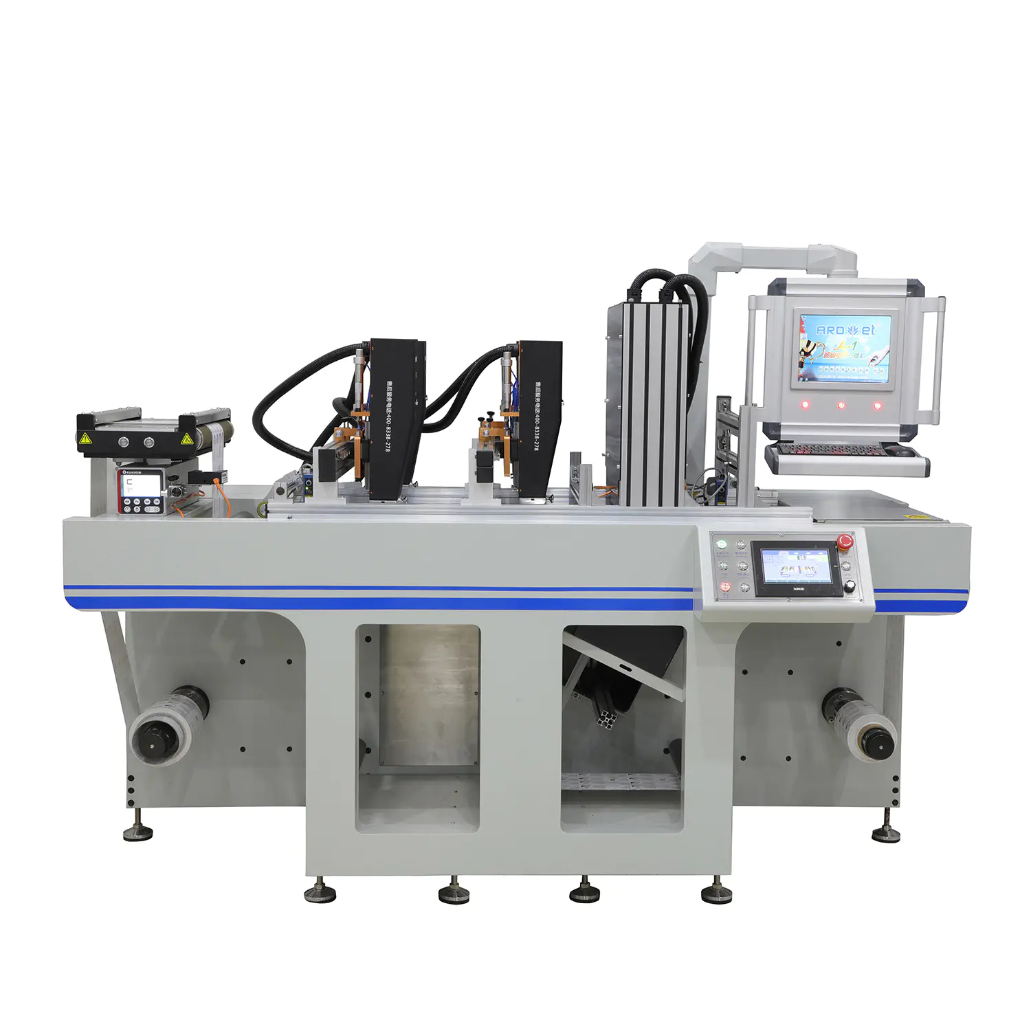 Rolling Lables Roll to Roll Dod UV Coding Machine