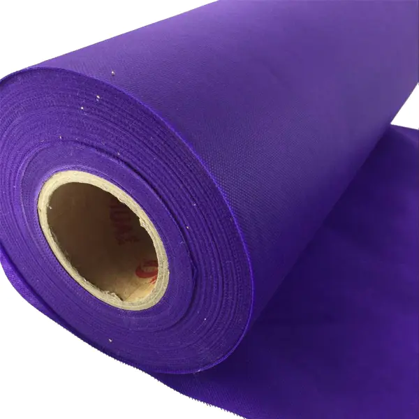 China manufacture of colorful PP spunbond nonwoven fabrics