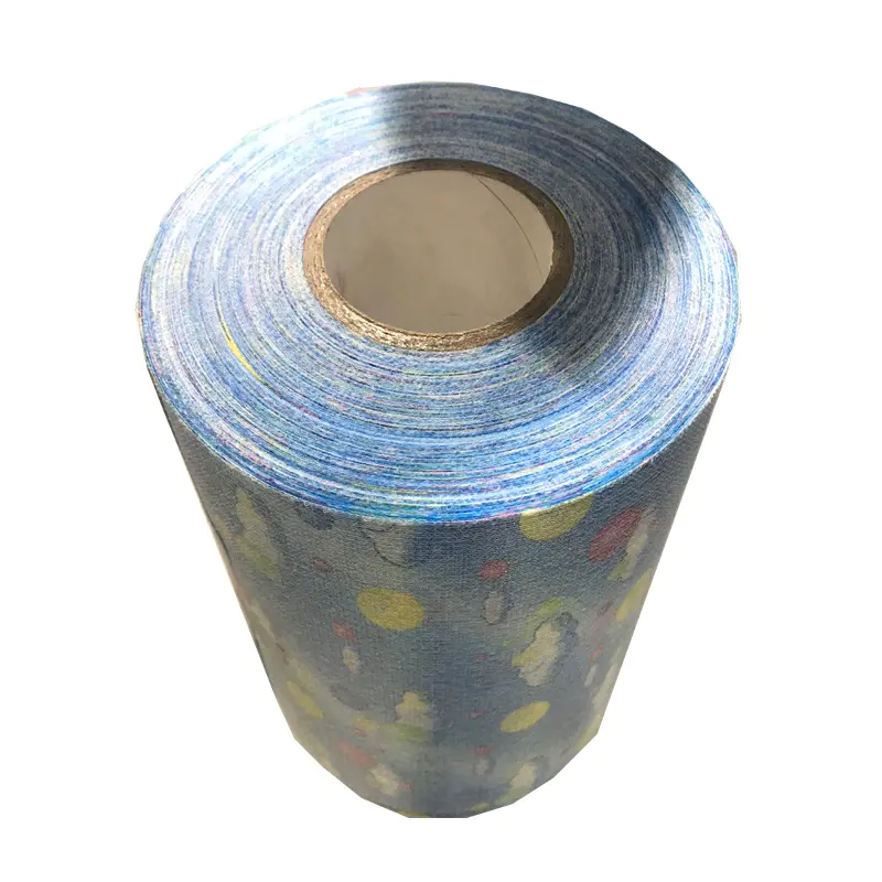 High Quality Printed Baby Nonwoven Fabric Diaper Magic Frontal Tape