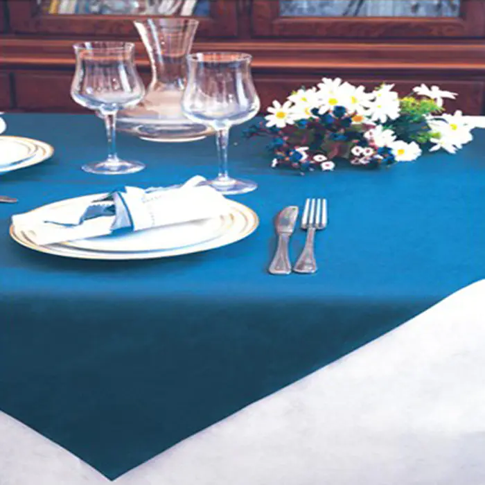 The dining room TNT table clothes 100%PP spunbond nonwoven fabric
