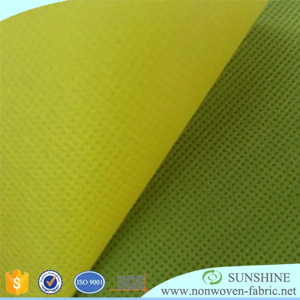 1.6*500M Green China suppliers High Quality PP spunbonded nonwoven fabric for 35gsm bags with cheap price