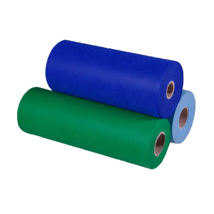 Factory directly supply high strength and superior quality color pp spun bond non woven fabric rolls