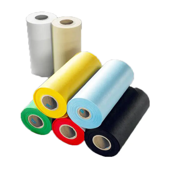 100% polypropylene Virgin PP Granules Material spunbonded nonwoven fabric roll/40gsm non woven fabric tnt