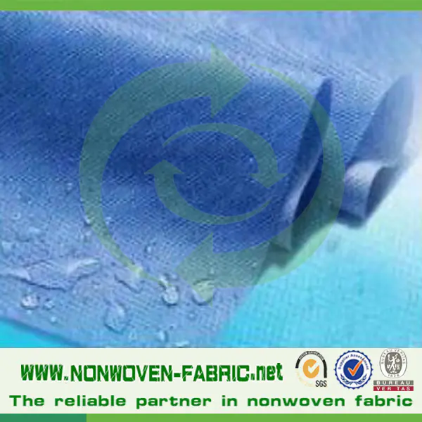 Factory Supply TNT Fabric/ Virgin PP Spunboned Non Woven Fabric /tela no tejida Material