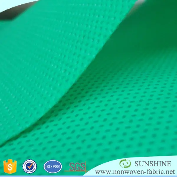 1.6*500M Green China suppliers High Quality PP spunbonded nonwoven fabric for 35gsm bags with cheap price