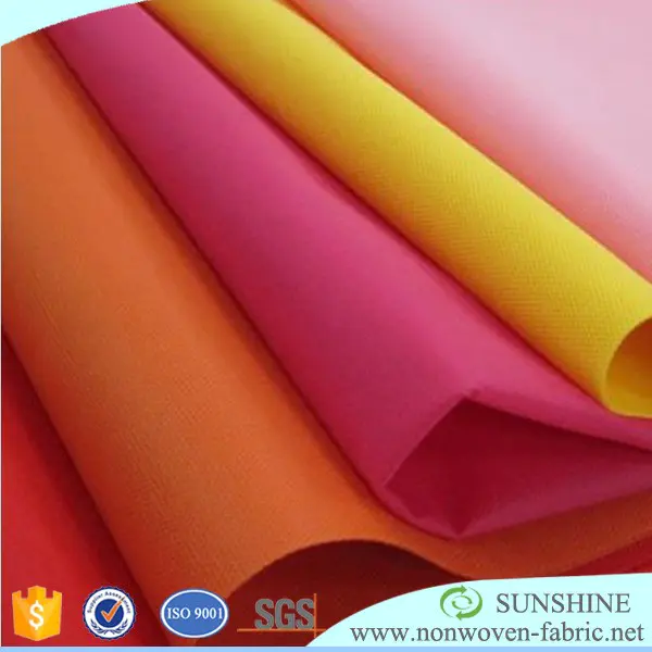 China Manufacturer Supply Low Price PP Non woven fabric roll/Spunbond Nonwoven/tecidos tela