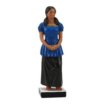 Customized size seaside woman with beautiful local clothes Figurine Polyresin