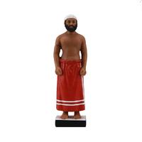 Home Decoration Resin Human Statue Man Resin Statue Traditional Man In The Seaside Place Figurine