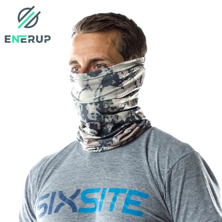 Enerup Achiou Blank Sublimation Mission Cooling Bandana Neck Gaiter American Flag Headwear Facemask Scarf Mask-Dust