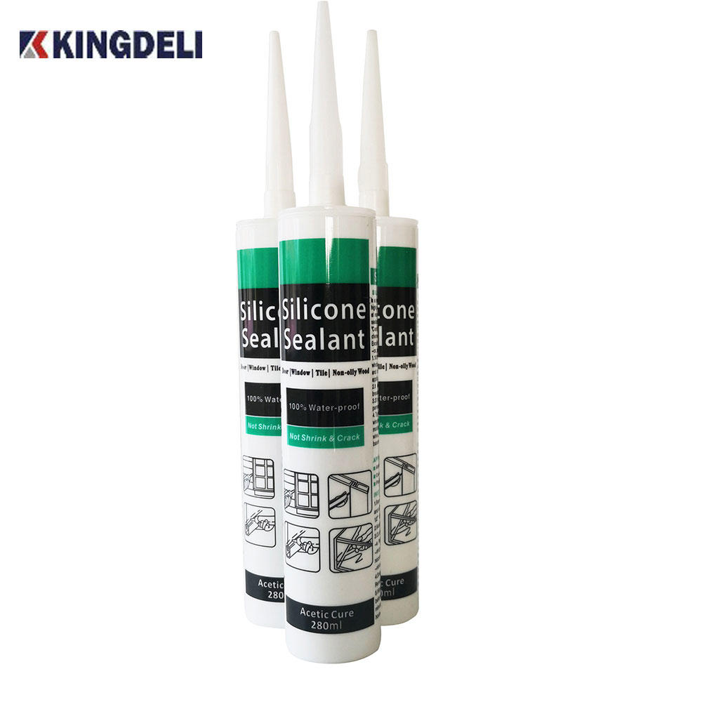 Black structural silicone sealant for construction