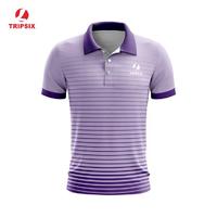Custom 90% Polyester 10% Spandex Slim Fit Sport Polo Shirt