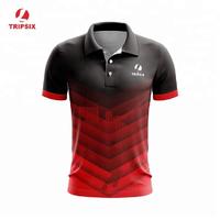Costume Digital Print Sport Polo T Shirt