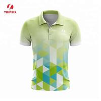 Polyester Two Color Combination Polo T Shirt For Men