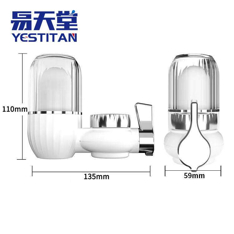 High Quality Smart Mini Home Kitchen Ceram Countertop Carbon Tap Faucet Water Purifier Filter Machine System Price