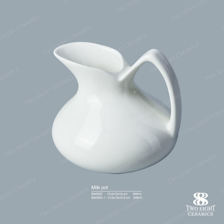 Special designceramic porcelain teapot shape milk pot